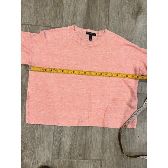 EILEEN FISHER Organic Linen Mélange Elbow-Sleeve Top Blouse size PM - Picture 7 of 8